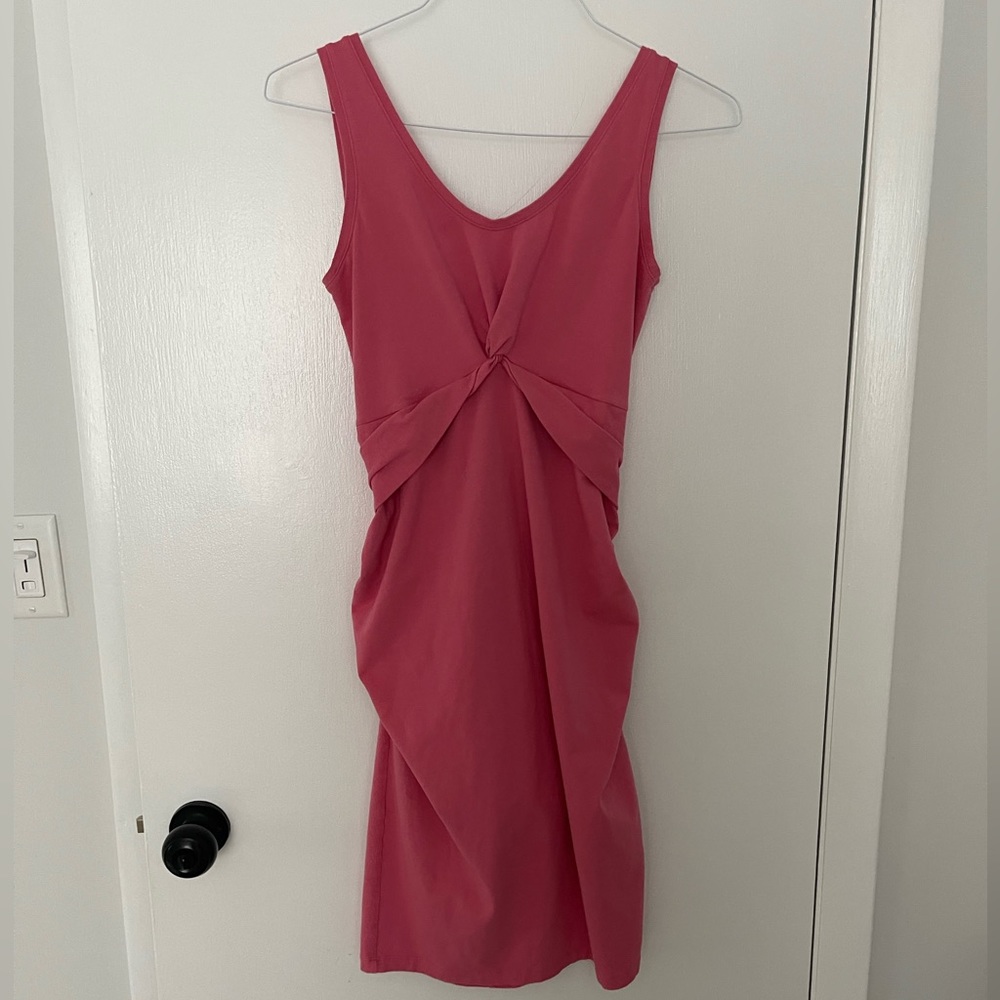 Old Navy Pink Sleeveless Maternity Dress